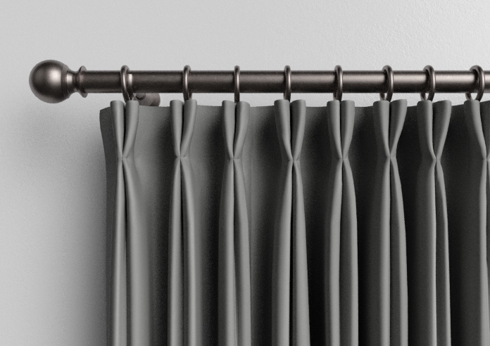 Medina, Charcoal - Made to Measure Curtains - Image 10